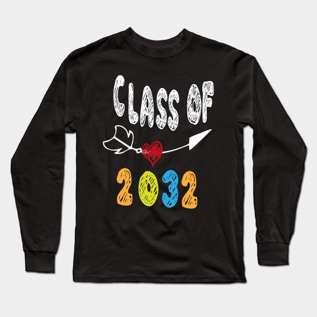 Class Of 2032 Shi, First Day Of School T-shirt, Pre-Kinder Shirt Teacher, Pre-K Teen Long Sleeve T-Shirt by Awareness of Life